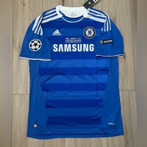 Chelsea Drogba Soccer Jersey 2012 Final